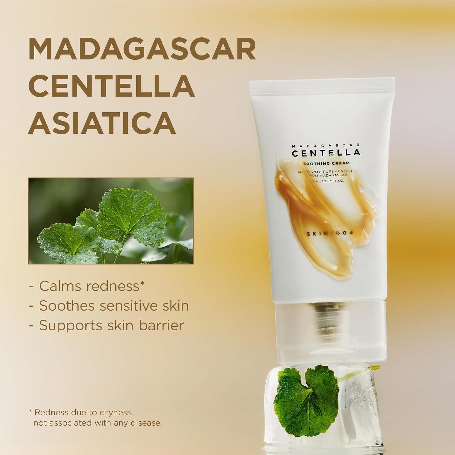 کرم ترمیمکننده و آرامبخش SKIN1004 Centella حجم 75ml کرم ترمیمکننده و آرامبخش SKIN1004 Centella حجم 75ml