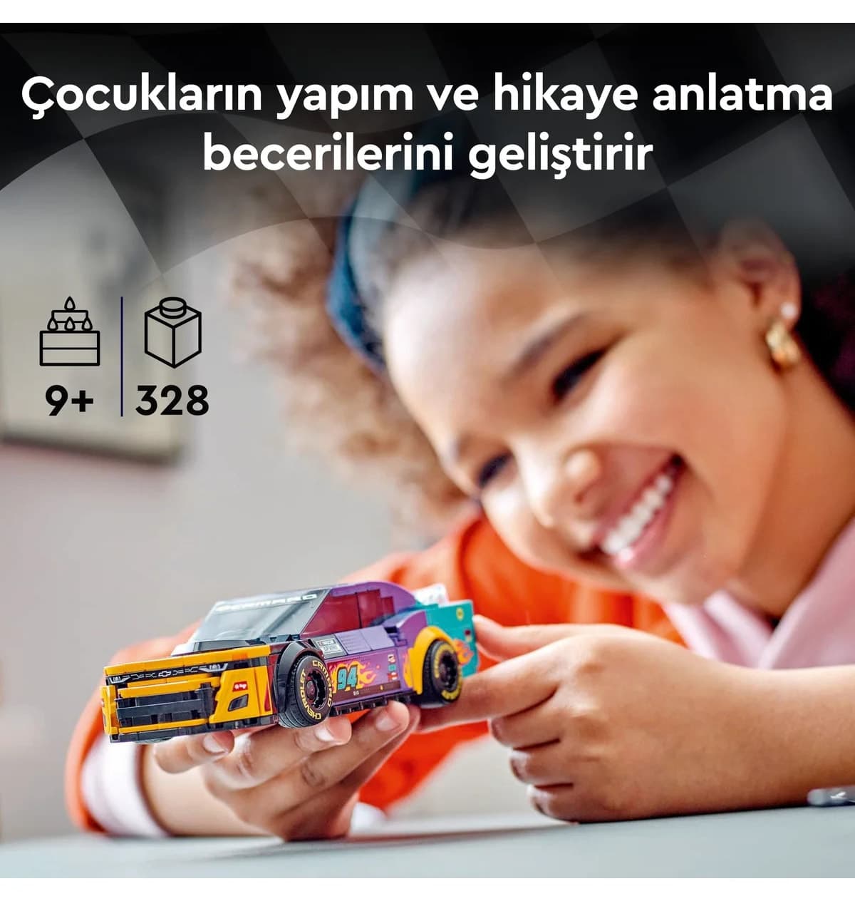 لگو Speed Champions NASCAR Chevrolet Camaro ZL1 ماشین مدل 76935 لگو Speed Champions NASCAR Chevrolet Camaro ZL1 ماشین مدل 76935