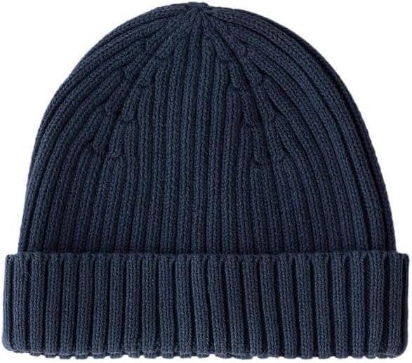 کلاه بافت زنانه Zara Caps با ظاهر شستهشده رنگ آبی مرکب کلاه بافت زنانه Zara Caps با ظاهر شستهشده رنگ آبی مرکب