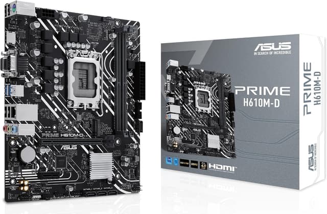 مادربورد ASUS سوکت Intel LGA1700 فرم فاکتور mATX مدل PRIME H610M-D مادربورد ASUS سوکت Intel LGA1700 فرم فاکتور mATX مدل PRIME H610M-D