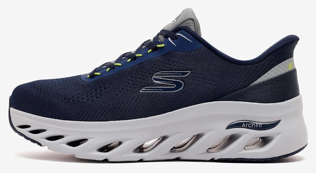 کفش پسرانه Skechers سرمهای مدل ARCH FIT GLIDE-STEP کفش پسرانه Skechers سرمهای مدل ARCH FIT GLIDE-STEP