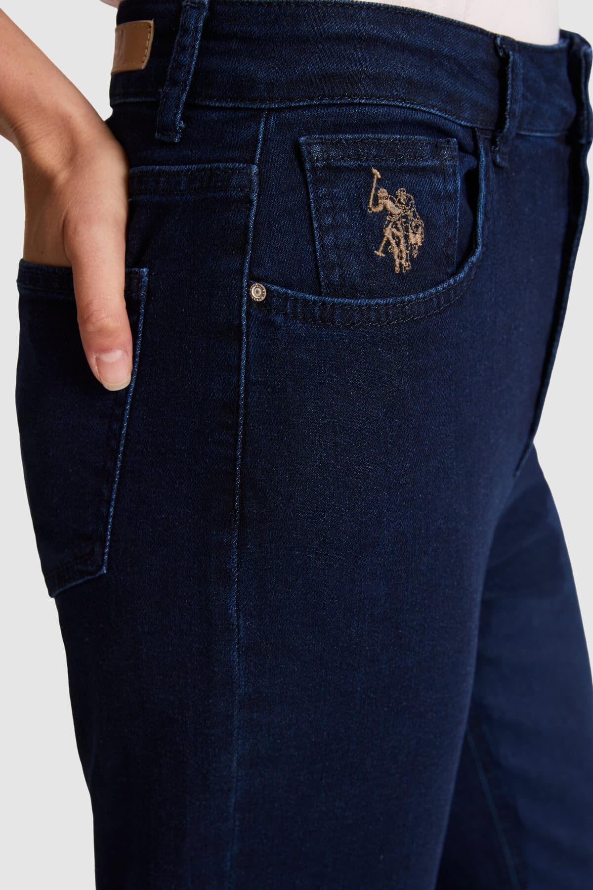 شلوار جین زنانه U.S. Polo Assn. بنفش مدل 50325217-DN0013 شلوار جین زنانه U.S. Polo Assn. بنفش مدل 50325217-DN0013