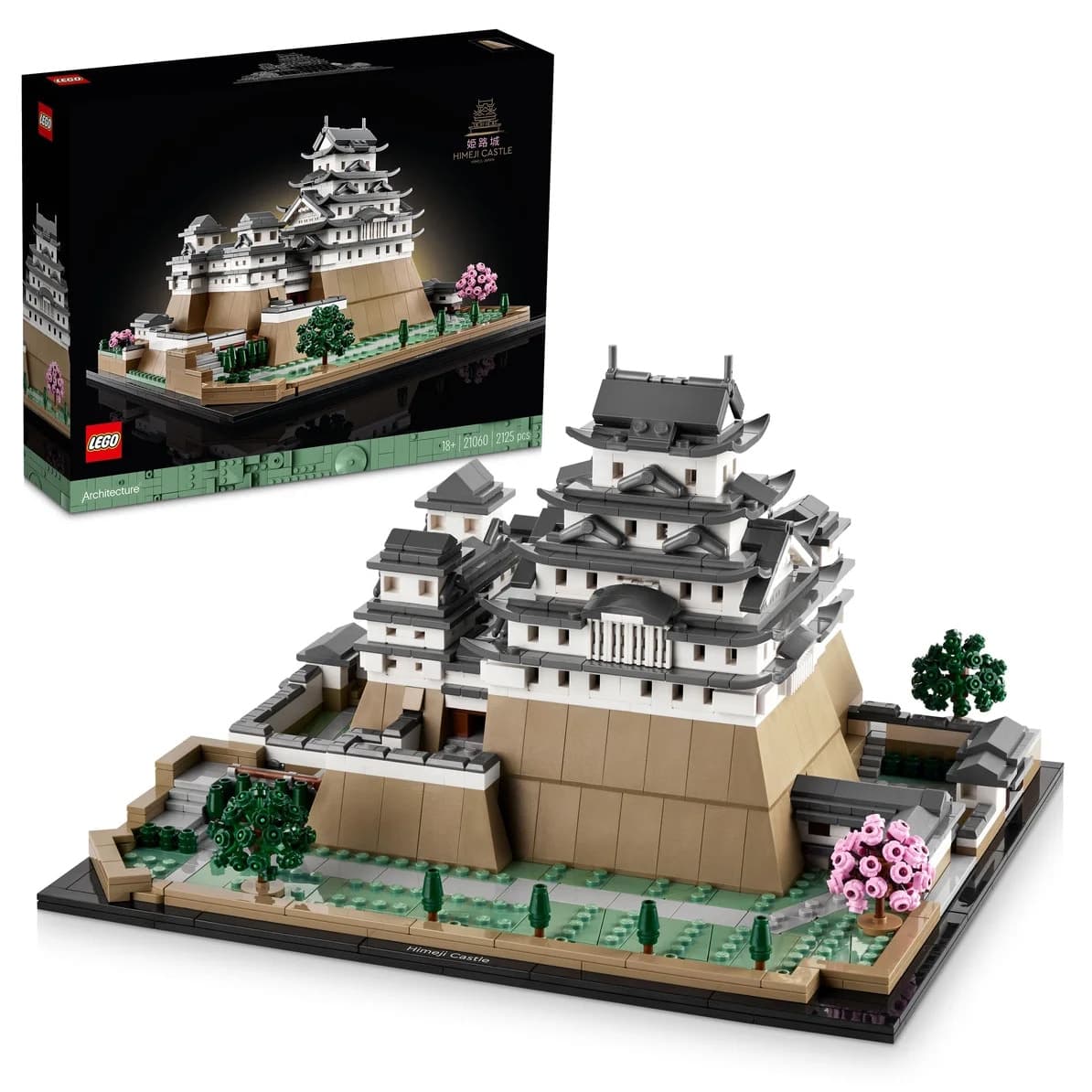 لگو Architecture قلعه Himeji مدل 21060 با 2125 قطعه لگو Architecture قلعه Himeji مدل 21060 با 2125 قطعه