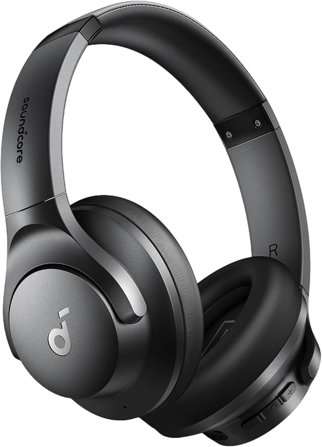هدفون روگوشی Soundcore مشکی با حذف نویز فعال هیبریدی مدل Q20i هدفون روگوشی Soundcore مشکی با حذف نویز فعال هیبریدی مدل Q20i