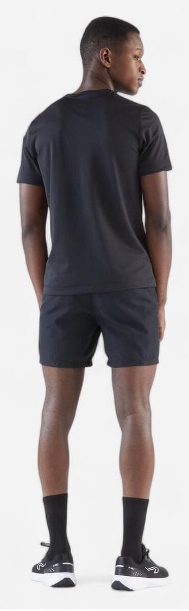 تیشرت مردانه Decathlon دویدن و پیادهروی خشکشونده سریع Dry مشکی تیشرت مردانه Decathlon دویدن و پیادهروی خشکشونده سریع Dry مشکی