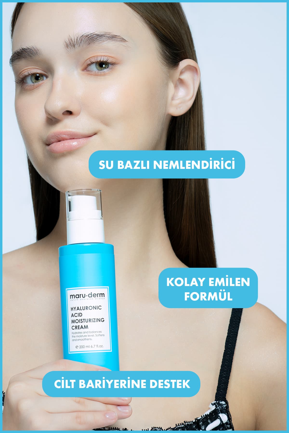 کرم مرطوبکننده صورت Maru.Derm حاوی اسید هیالورونیک 200 ML کرم مرطوبکننده صورت Maru.Derm حاوی اسید هیالورونیک 200 ML