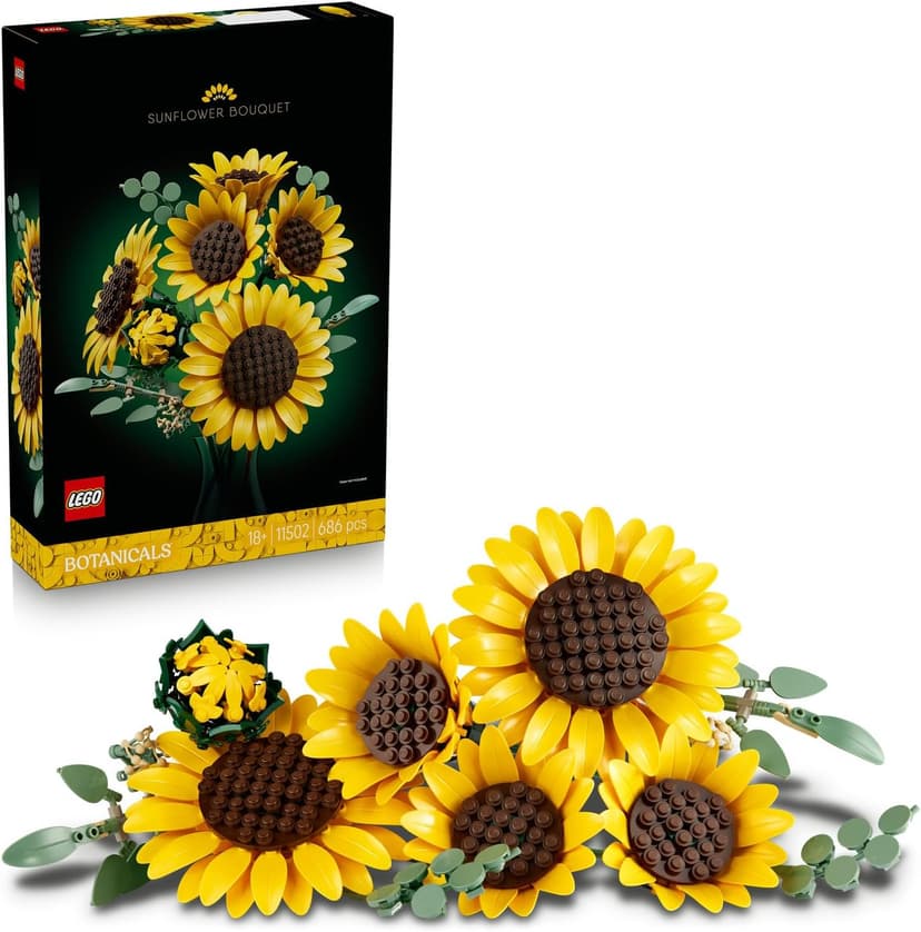 لگو Botanicals دسته گل آفتابگردان مدل 11502 لگو Botanicals دسته گل آفتابگردان مدل 11502