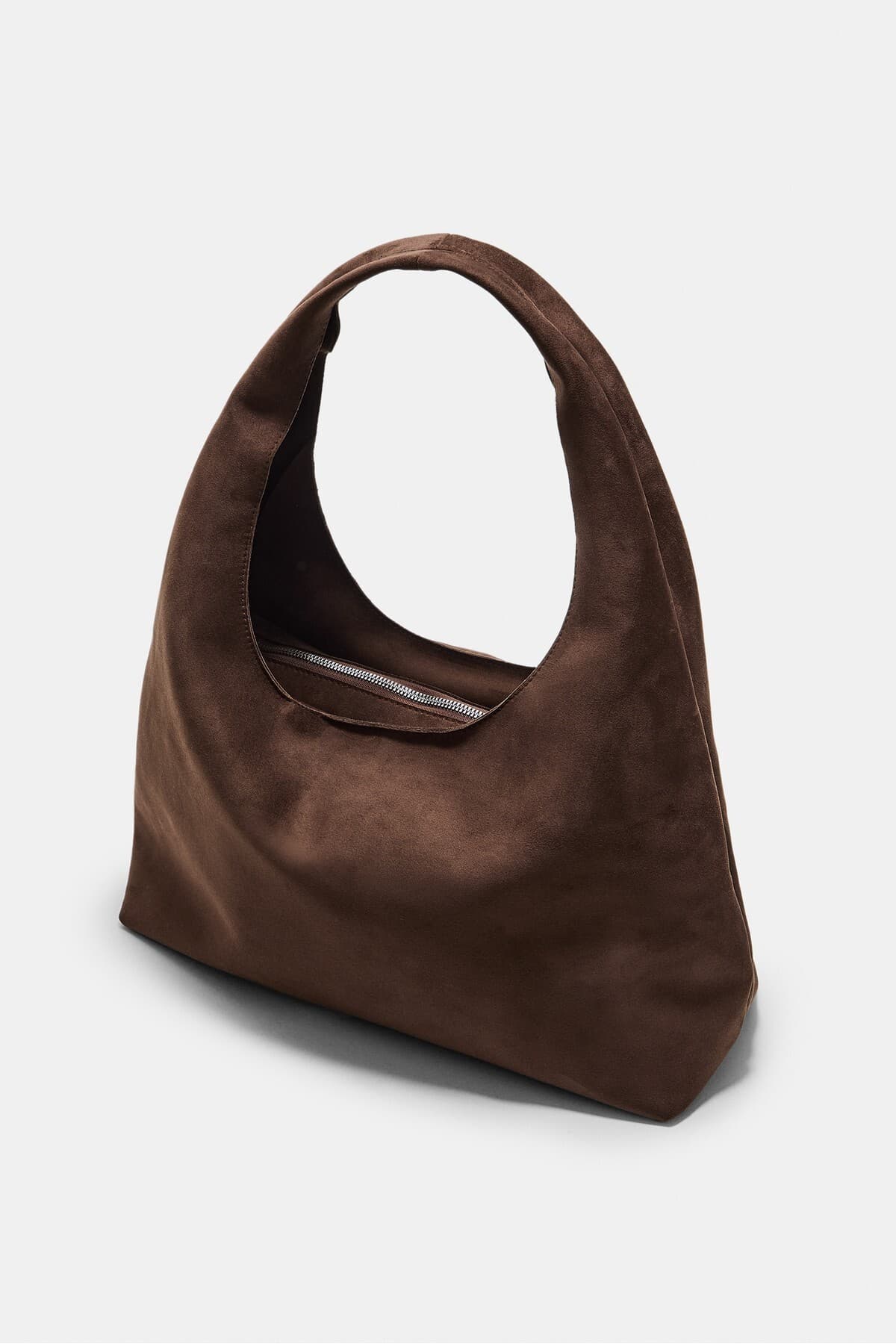 کیف دوشی زنانه Stradivarius از جنس جیر مصنوعی کیف دوشی زنانه Stradivarius از جنس جیر مصنوعی