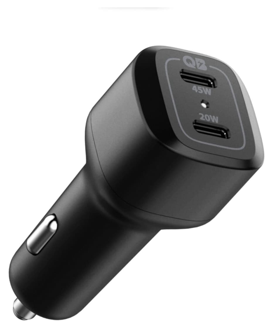 شارژر فندکی خودرو Spigen 65W دو پورت USB-C PPS با محافظ جریان مدل ACP02562 شارژر فندکی خودرو Spigen 65W دو پورت USB-C PPS با محافظ جریان مدل ACP02562