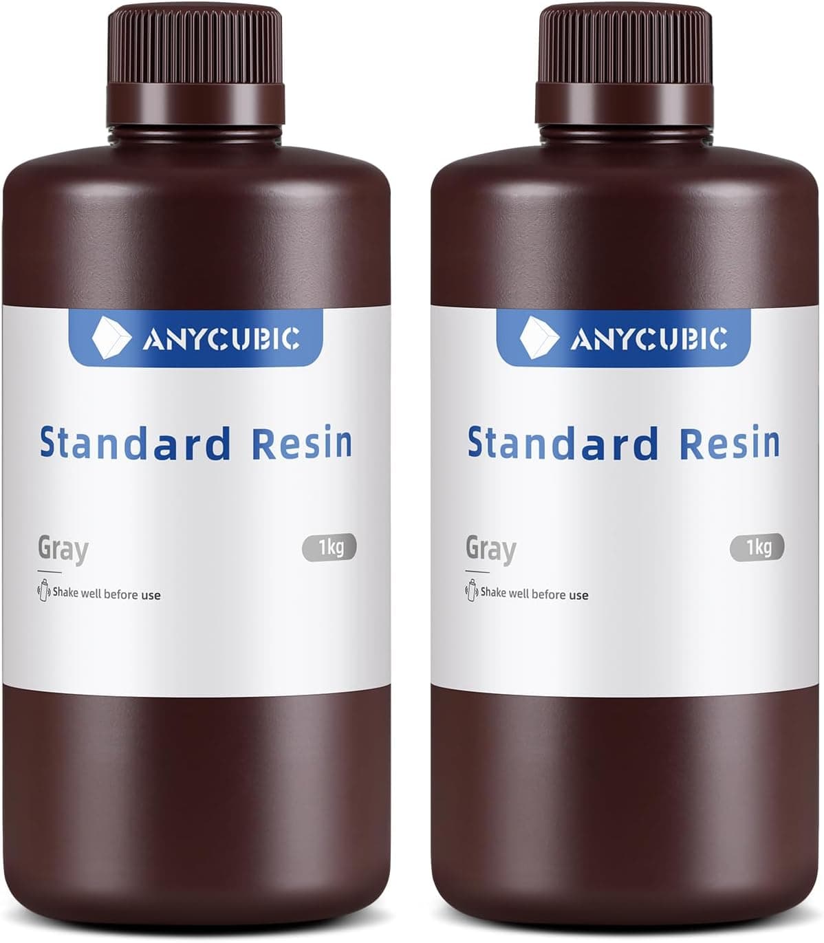 رزین پرینت سه بعدی ANYCUBIC با طول موج 405nm برای پرینترهای LCD/DLP/SLA خاکستری 2kg رزین پرینت سه بعدی ANYCUBIC با طول موج 405nm برای پرینترهای LCD/DLP/SLA خاکستری 2kg