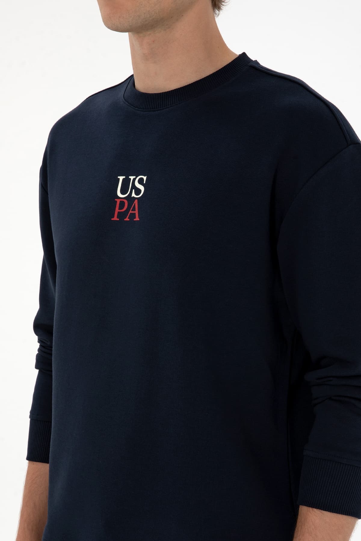 سوئیشرت مردانه U.S. Polo Assn. یقه گرد فیت راحت سرمهای مدل 50313760-VR033 سوئیشرت مردانه U.S. Polo Assn. یقه گرد فیت راحت سرمهای مدل 50313760-VR033
