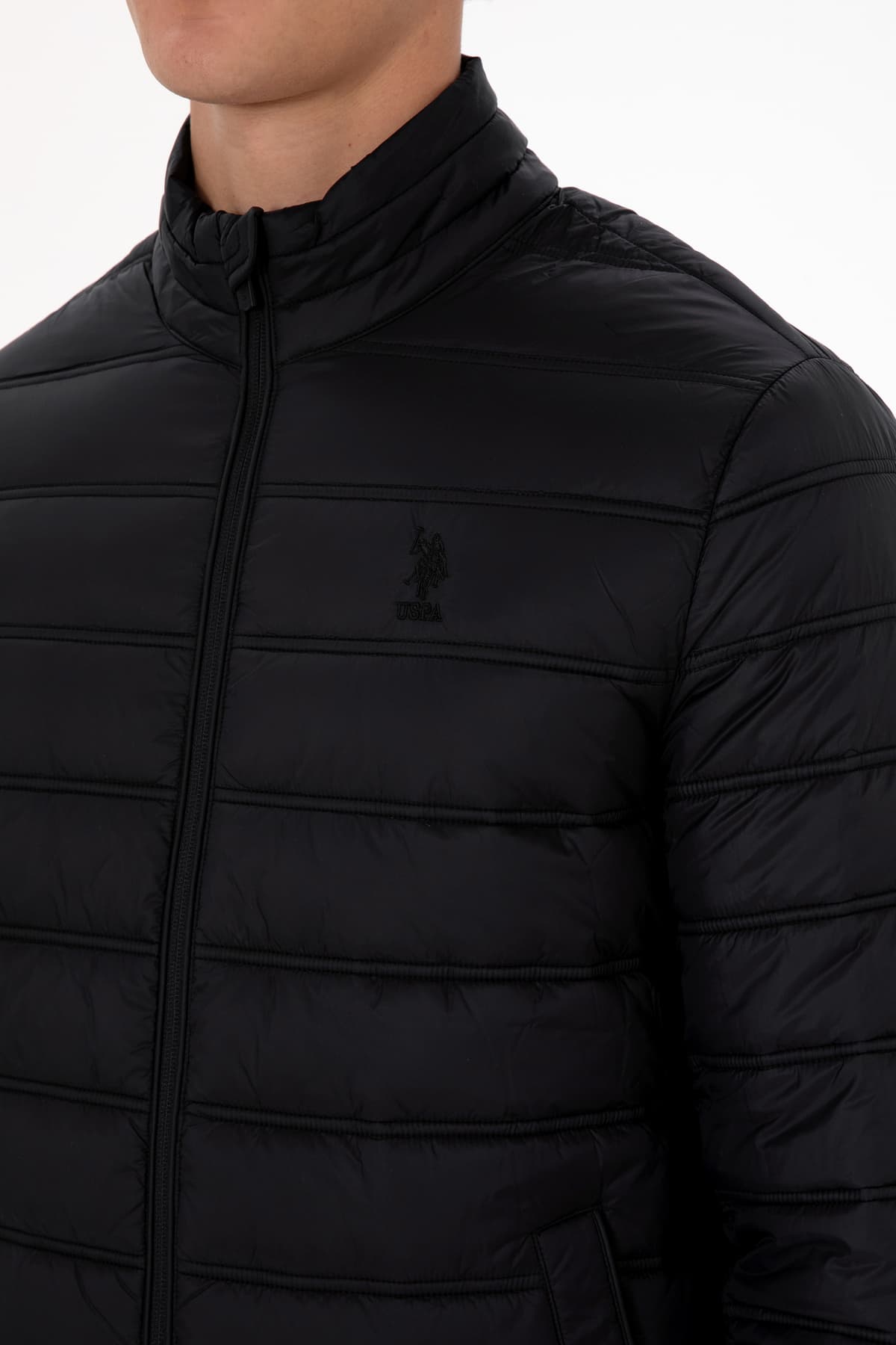کاپشن مردانه U.S. Polo Assn. مشکی مدل 50310050-VR046 کاپشن مردانه U.S. Polo Assn. مشکی مدل 50310050-VR046