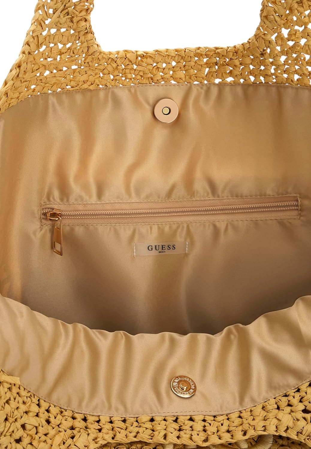 کیف دوشی زنانه GUESS مدل Bast بژ E6GZ09WP720 کیف دوشی زنانه GUESS مدل Bast بژ E6GZ09WP720
