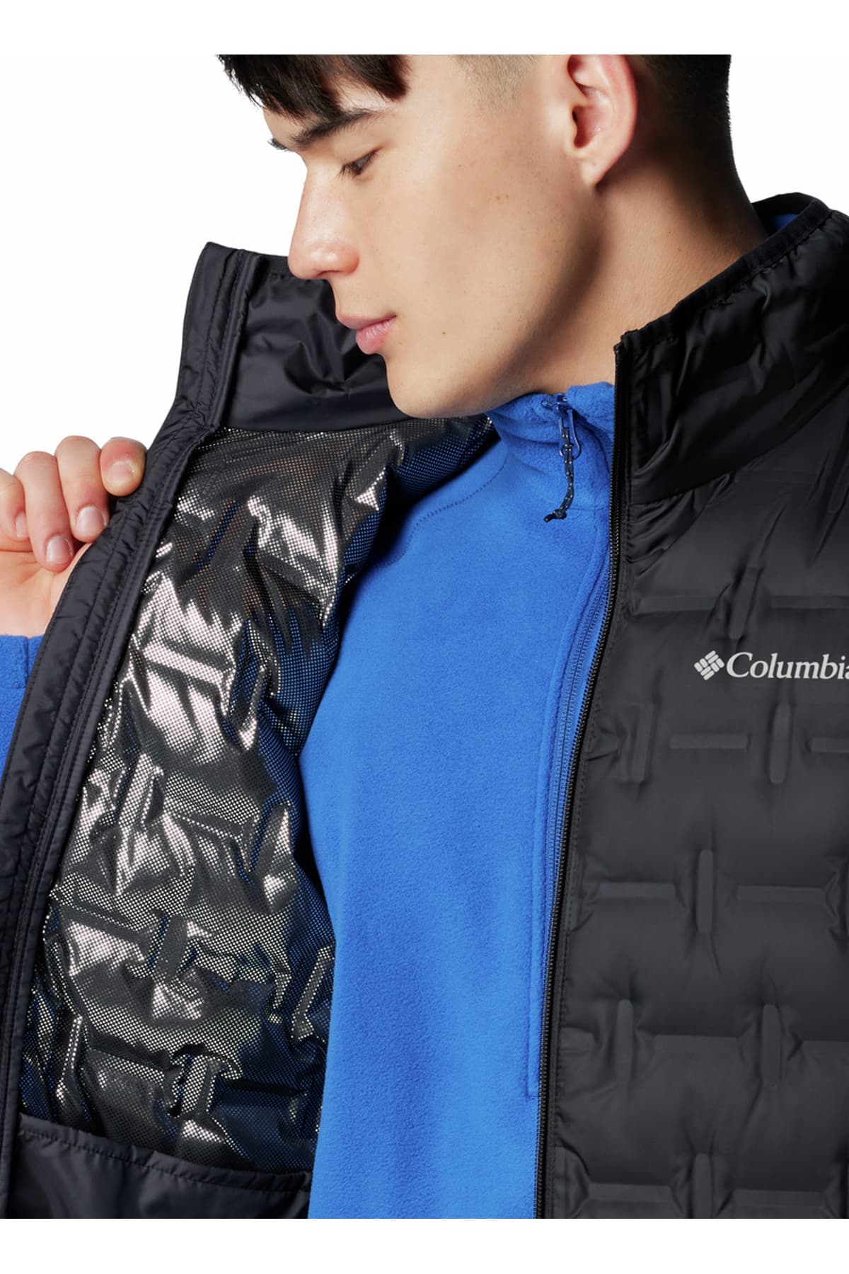 جلیقه پرغاز مردانه Columbia مشکی مدل Delta Ridge II جلیقه پرغاز مردانه Columbia مشکی مدل Delta Ridge II