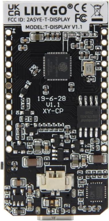 برد توسعه LILYGO ESP32 با وایفای و BLE و نمایشگر LCD 1.14 اینچی برای Arduino مدل TTGO T-Display برد توسعه LILYGO ESP32 با وایفای و BLE و نمایشگر LCD 1.14 اینچی برای Arduino مدل TTGO T-Display