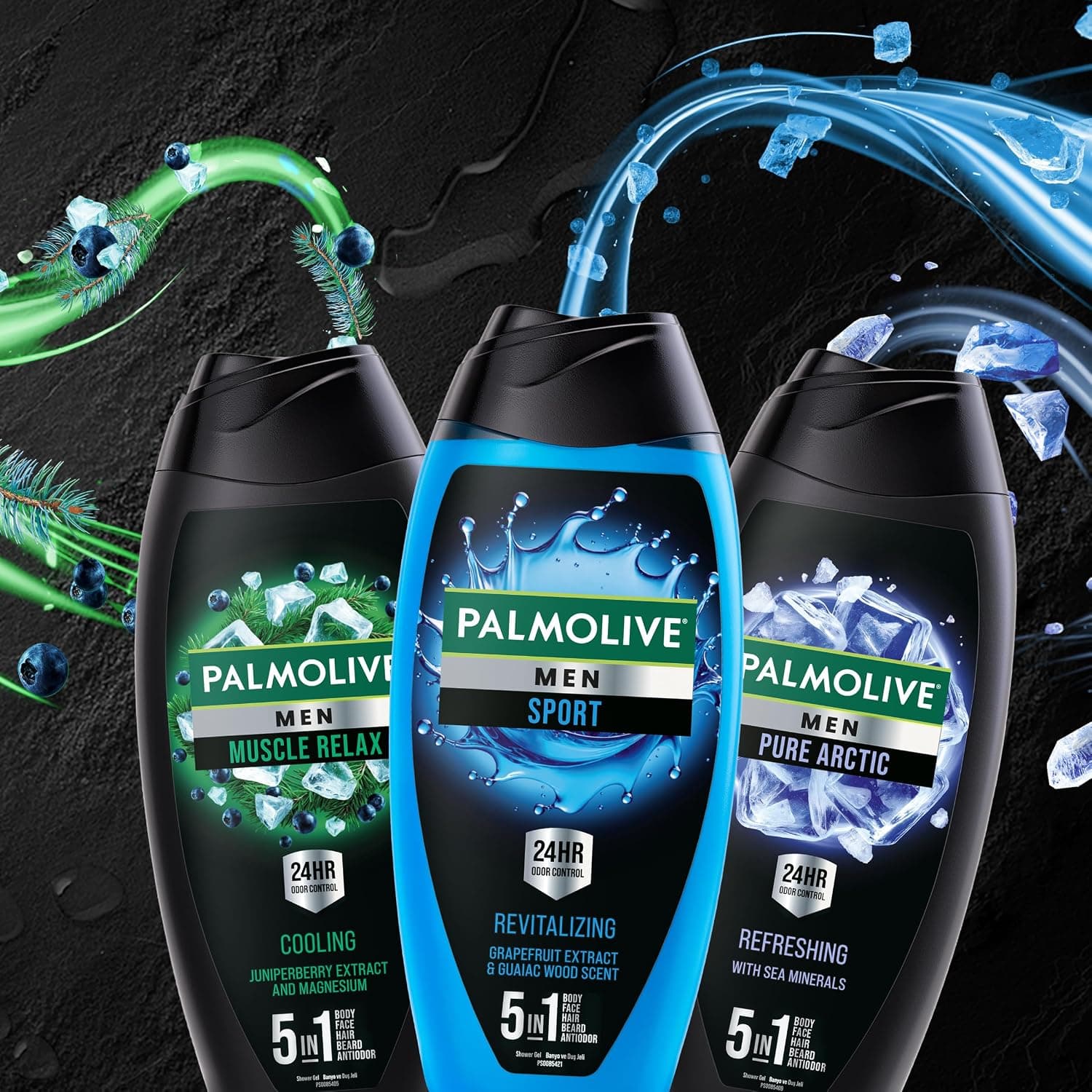 ژل دوش مردانه Palmolive Feel of Muscle Relax 5 در 1 500 ml ژل دوش مردانه Palmolive Feel of Muscle Relax 5 در 1 500 ml