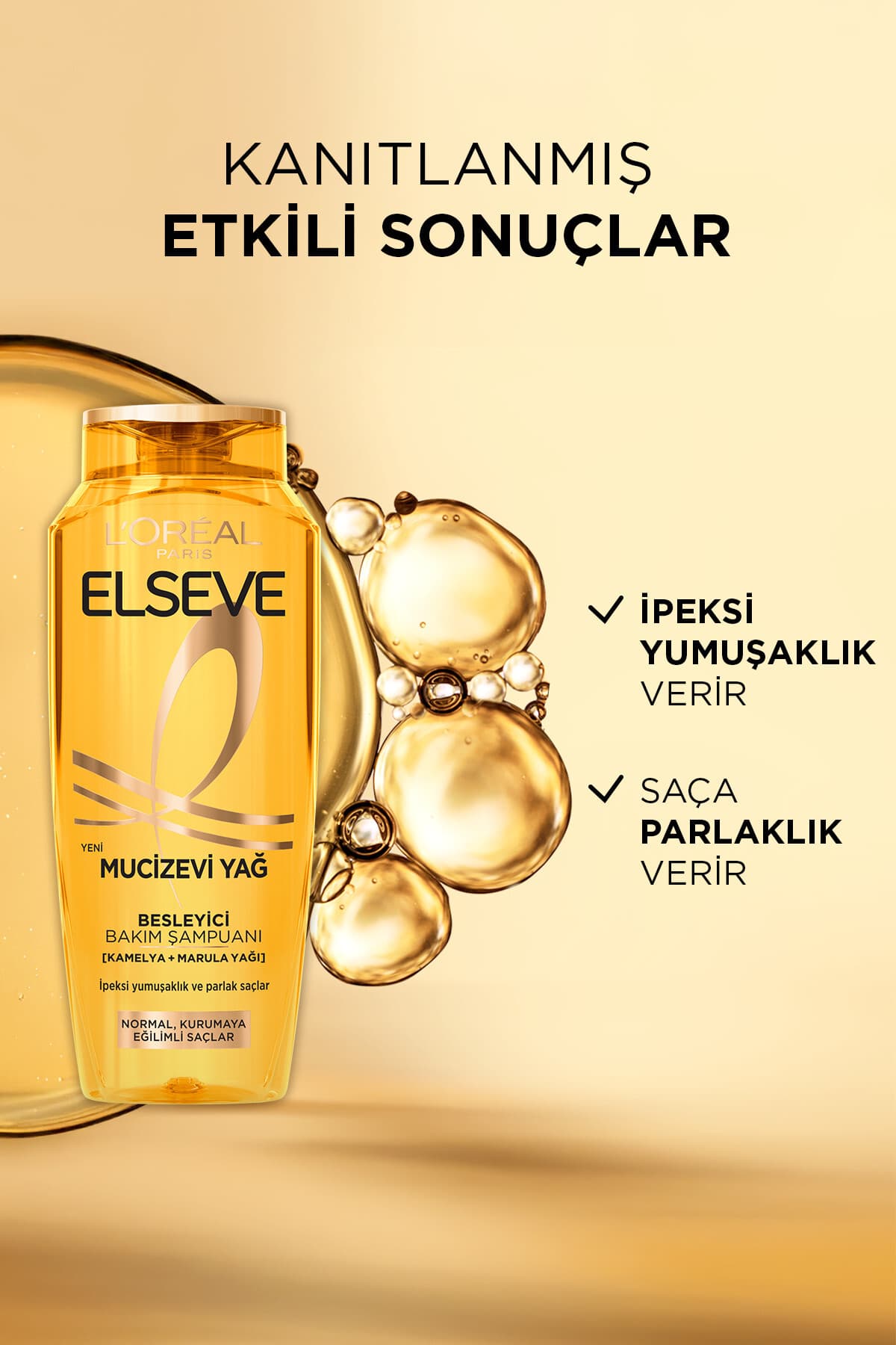 شامپو زنانه Elseve با روغن معجزهآسا تغذیهکننده 400 ml شامپو زنانه Elseve با روغن معجزهآسا تغذیهکننده 400 ml
