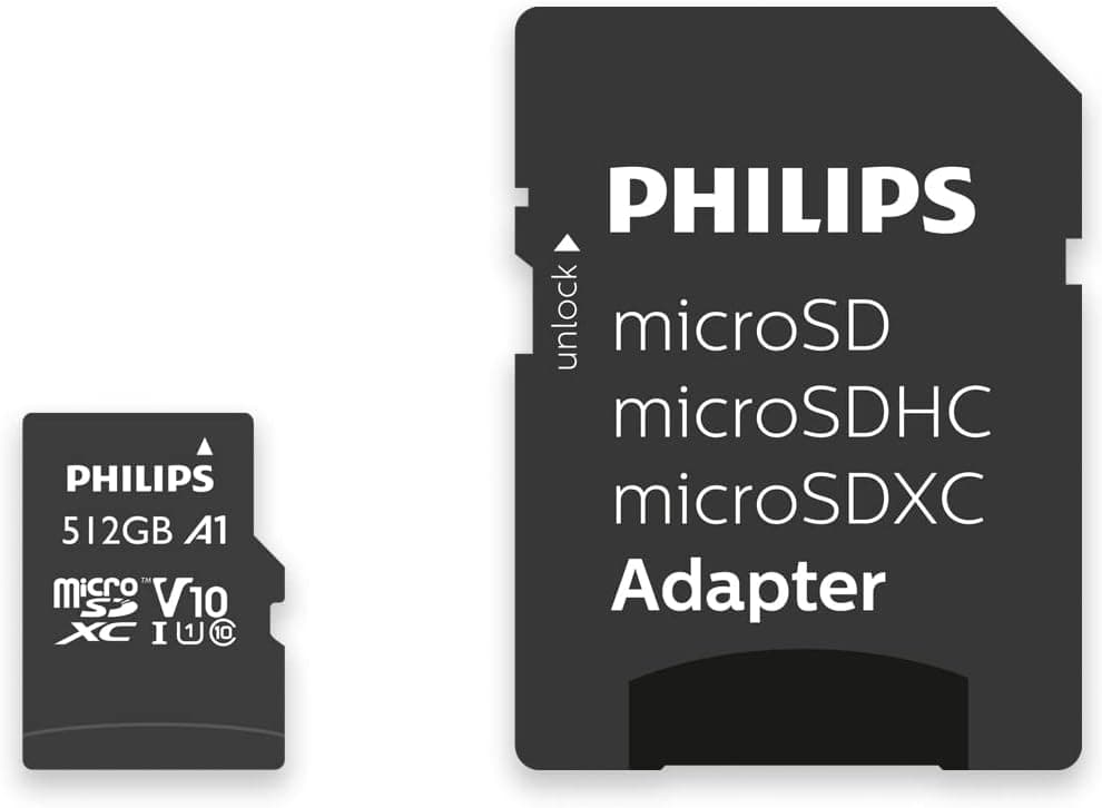 کارت حافظه microSDXC Philips 128 GB سری Ultra Speed همراه آداپتور SD کارت حافظه microSDXC Philips 128 GB سری Ultra Speed همراه آداپتور SD