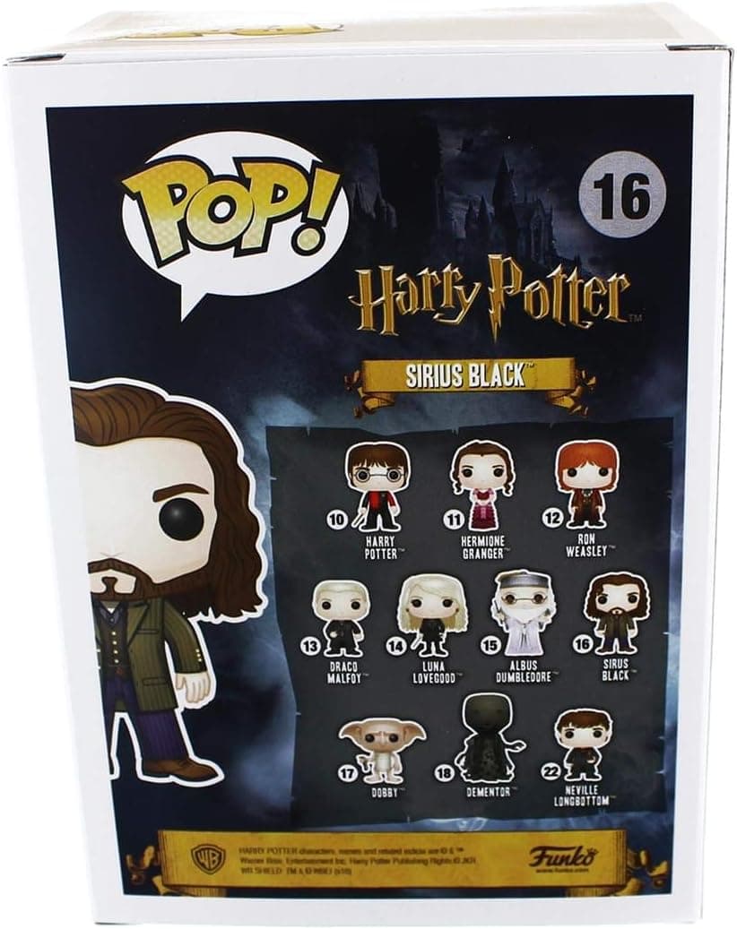 فیگور وینیل کلکسیونی مناسب کودکان و بزرگسالان Funko Pop! Movies از Harry Potter مدل Sirius Black فیگور وینیل کلکسیونی مناسب کودکان و بزرگسالان Funko Pop! Movies از Harry Potter مدل Sirius Black