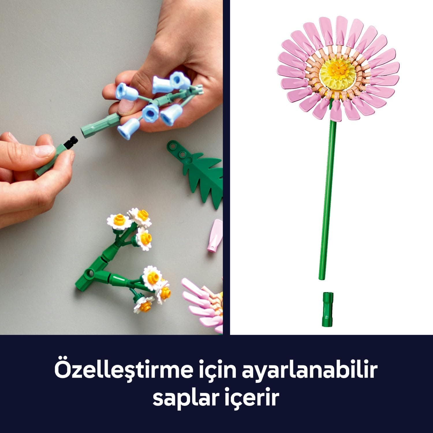 لگو Botanicals دسته گل کوچک زرد مدل 10347 لگو Botanicals دسته گل کوچک زرد مدل 10347