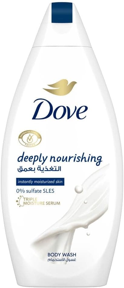 ژل شستشوی بدن Dove مغذی عمیق آبرسانی فوری اصلی بدون سولفات و پارابن 750ml ژل شستشوی بدن Dove مغذی عمیق آبرسانی فوری اصلی بدون سولفات و پارابن 750ml