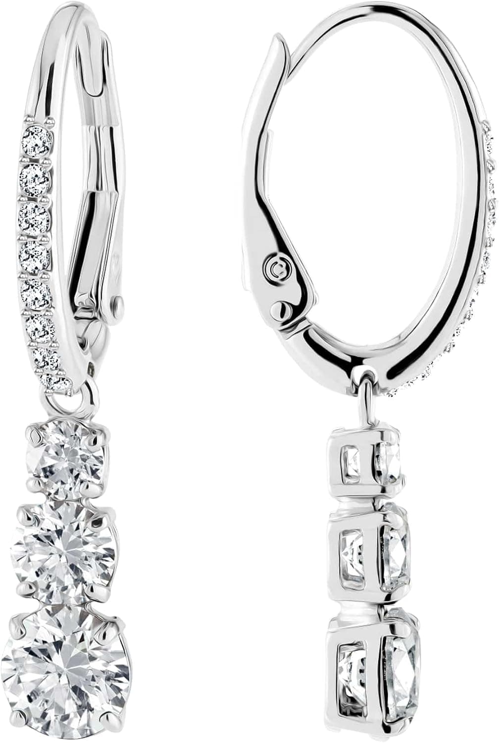 ست گردنبند و گوشواره زنانه Swarovski کریستالی Attract Trilogy ست گردنبند و گوشواره زنانه Swarovski کریستالی Attract Trilogy
