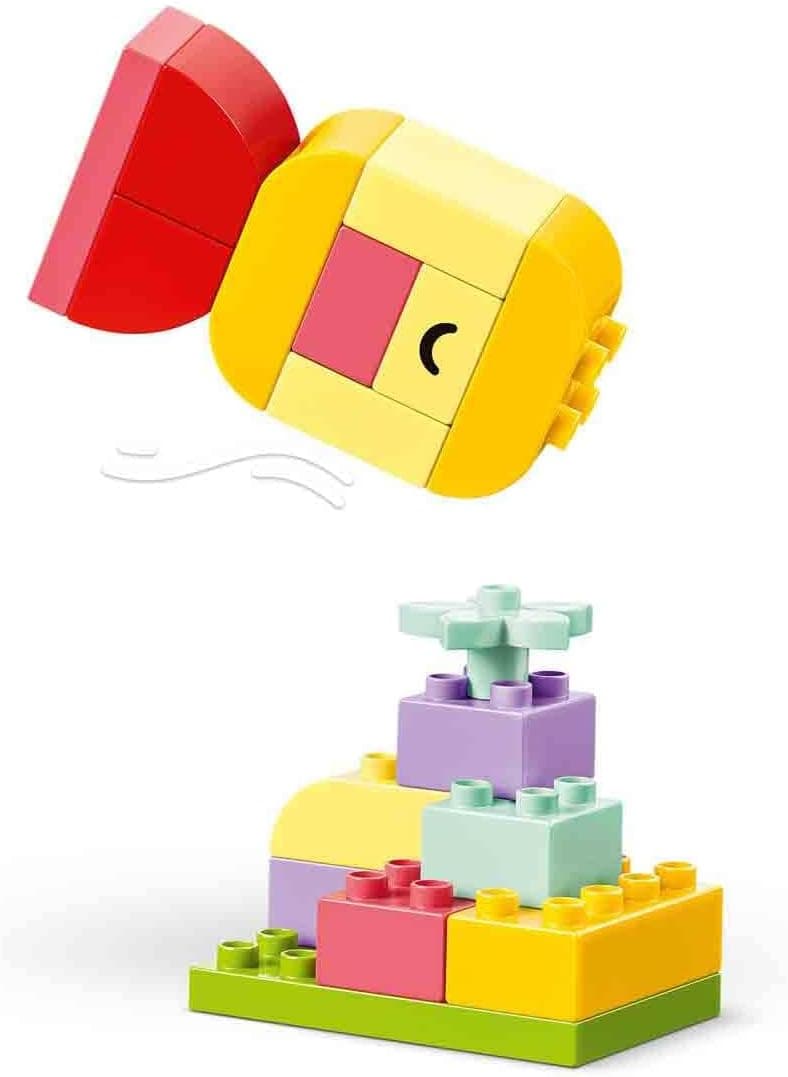 لگو DUPLO Classic جعبه ساختنی رنگی خلاقانه مدل 10479 لگو DUPLO Classic جعبه ساختنی رنگی خلاقانه مدل 10479