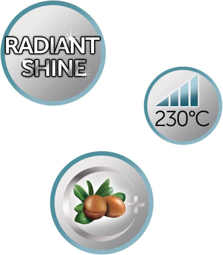 اتو مو Remington Shine Therapy با پوشش سرامیکی حاوی مواد میکروفعال، روغن آرگان مراکشی و ویتامین E، نمایشگر LCD، 150-230°C مدل S8500 اتو مو Remington Shine Therapy با پوشش سرامیکی حاوی مواد میکروفعال، روغن آرگان مراکشی و ویتامین E، نمایشگر LCD، 150-230°C مدل S8500