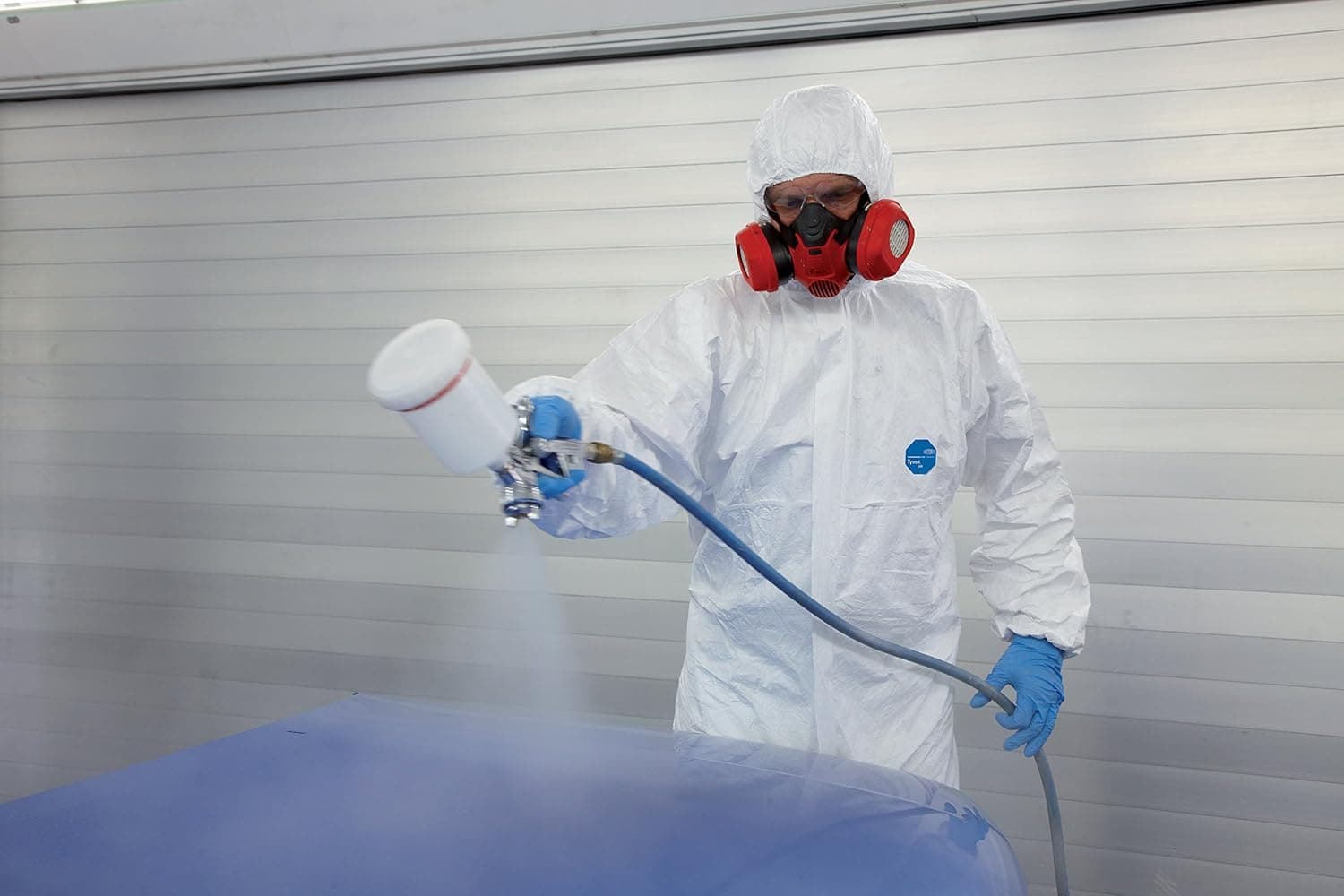 لباس یکسره محافظ شیمیایی سفید DuPont Tyvek 500 X-PERT لباس یکسره محافظ شیمیایی سفید DuPont Tyvek 500 X-PERT