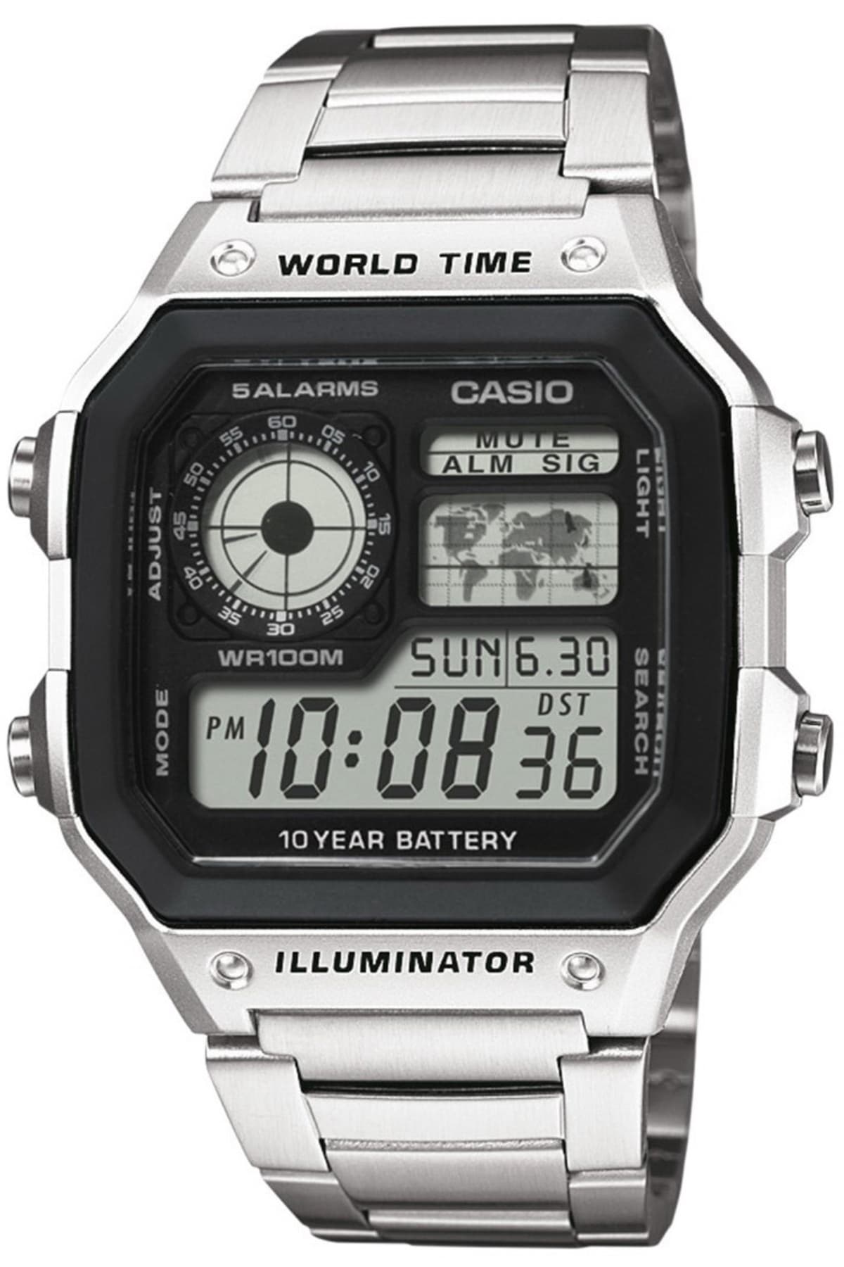 ساعت مچی مردانه Casio مدل AE-1200WHD-1AVDF ساعت مچی مردانه Casio مدل AE-1200WHD-1AVDF