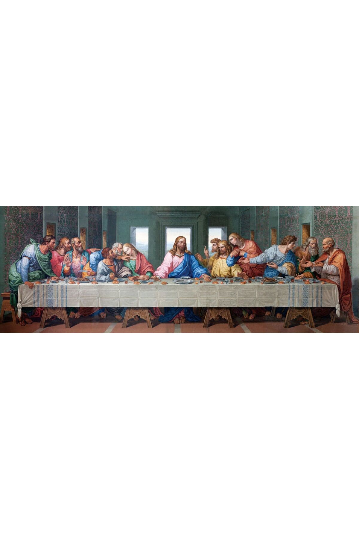 پازل 1000 تکه Art Puzzle طرح شام آخر مدل Panorama Museum پازل 1000 تکه Art Puzzle طرح شام آخر مدل Panorama Museum