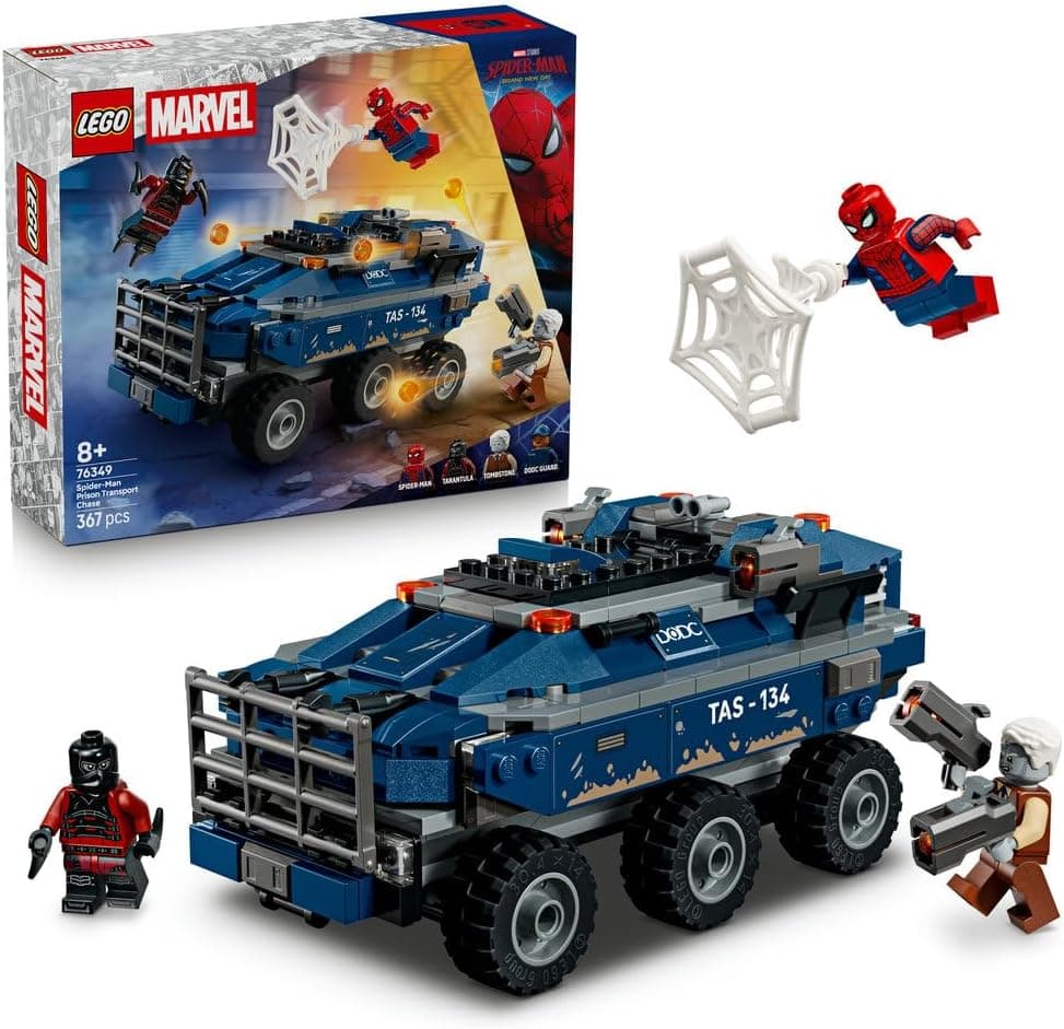 لگو ست مدل 76349 با عنوان لگو Marvel Spider-Man Prison Transport Chase لگو ست مدل 76349 با عنوان لگو Marvel Spider-Man Prison Transport Chase