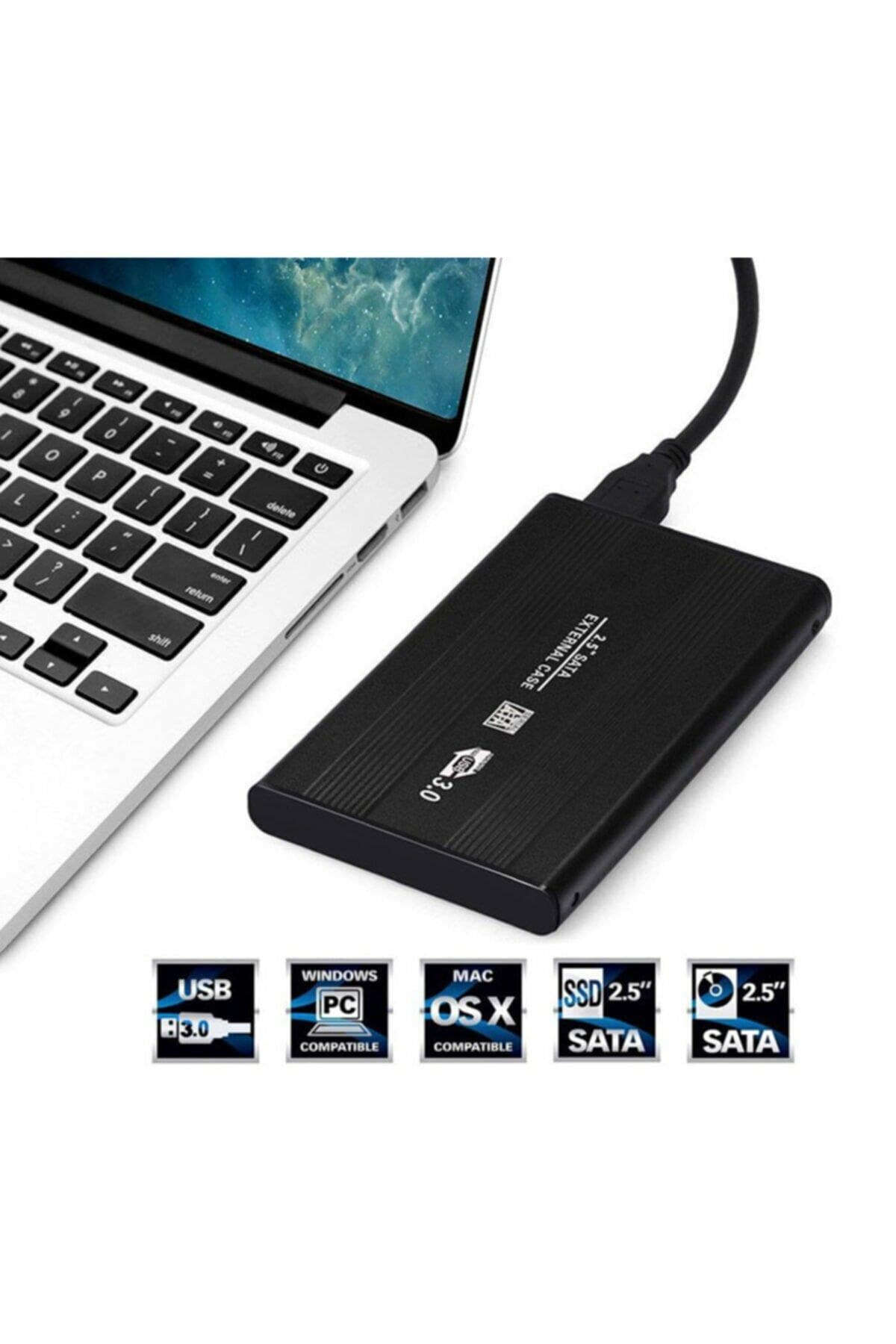قاب هارددیسک 2.5 اینچی HDD/SSD، SATA و USB 3.0 MAXGO آلومینیومی مشکی با کاور مدل 2126s، 5 Gbps قاب هارددیسک 2.5 اینچی HDD/SSD، SATA و USB 3.0 MAXGO آلومینیومی مشکی با کاور مدل 2126s، 5 Gbps