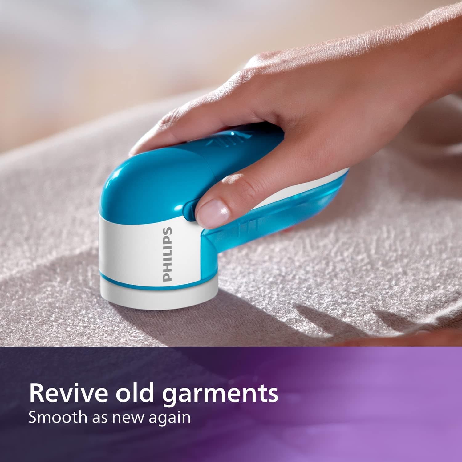 پرزگیر پارچه Philips آبی مدل Gc026 00 پرزگیر پارچه Philips آبی مدل Gc026 00