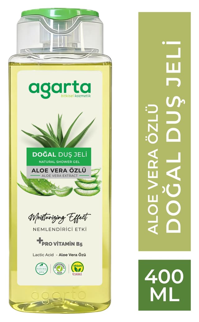ژل دوش آلوئهورا حاوی AHA طبیعی Agarta مدل 400 Ml ژل دوش آلوئهورا حاوی AHA طبیعی Agarta مدل 400 Ml