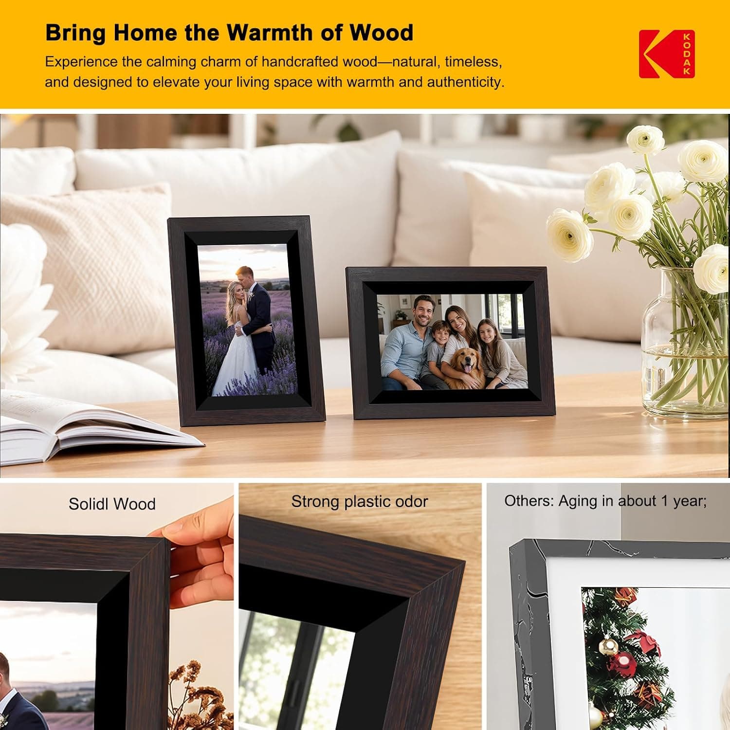 قاب عکس دیجیتال KODAK 10.1 اینچ وایفای 32GB صفحه لمسی IPS 1280x800 قاب عکس دیجیتال KODAK 10.1 اینچ وایفای 32GB صفحه لمسی IPS 1280x800