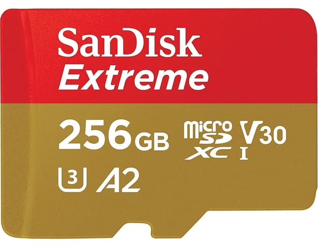 کارت حافظه Sandisk برای دوربین اکشن و پهپاد 256GB 190MB/S مدل SDSQXAV-256G-GN6MN کارت حافظه Sandisk برای دوربین اکشن و پهپاد 256GB 190MB/S مدل SDSQXAV-256G-GN6MN