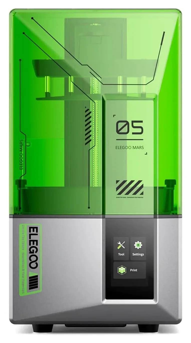 پرینتر سه بعدی ELEGOO مدل Mars 5 4K پرینتر سه بعدی ELEGOO مدل Mars 5 4K