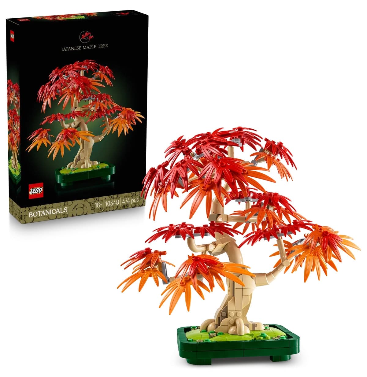 لگو Botanicals درخت بونسای افرای ژاپنی قرمز مدل 10348 با 474 قطعه لگو Botanicals درخت بونسای افرای ژاپنی قرمز مدل 10348 با 474 قطعه