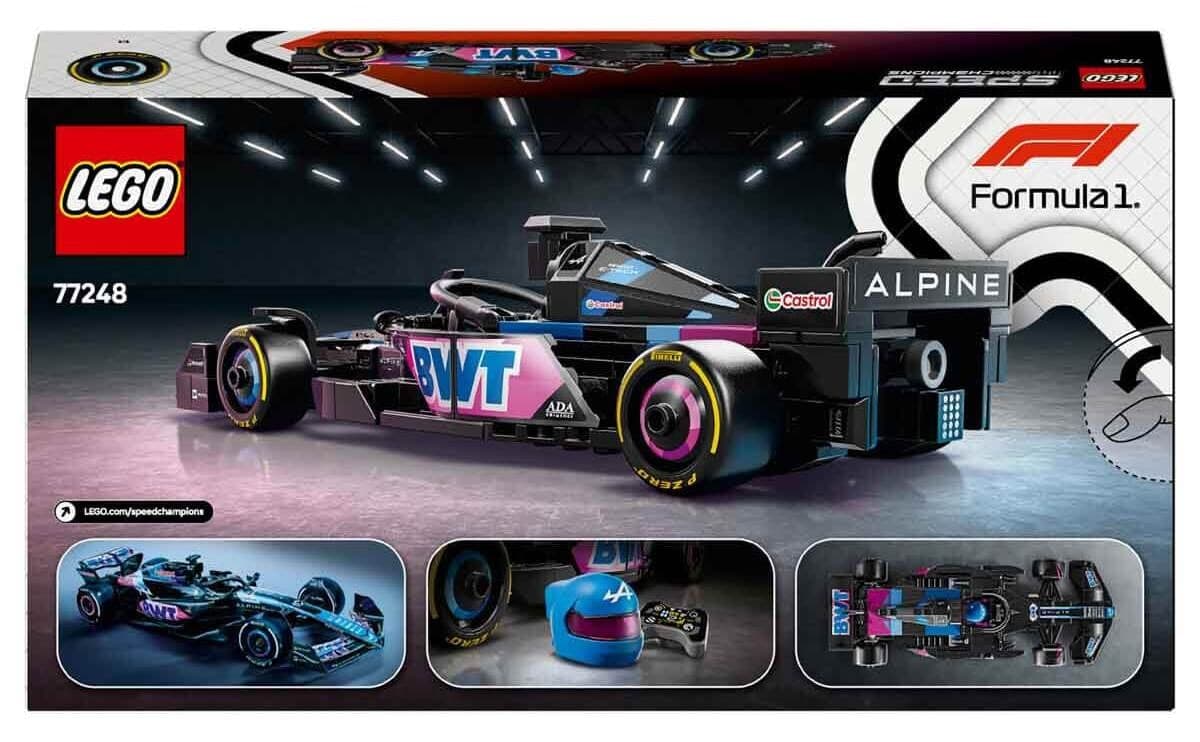 لگو Speed Champions BWT Alpine F1 Team ماشین مسابقه مدل A524 77248 لگو Speed Champions BWT Alpine F1 Team ماشین مسابقه مدل A524 77248