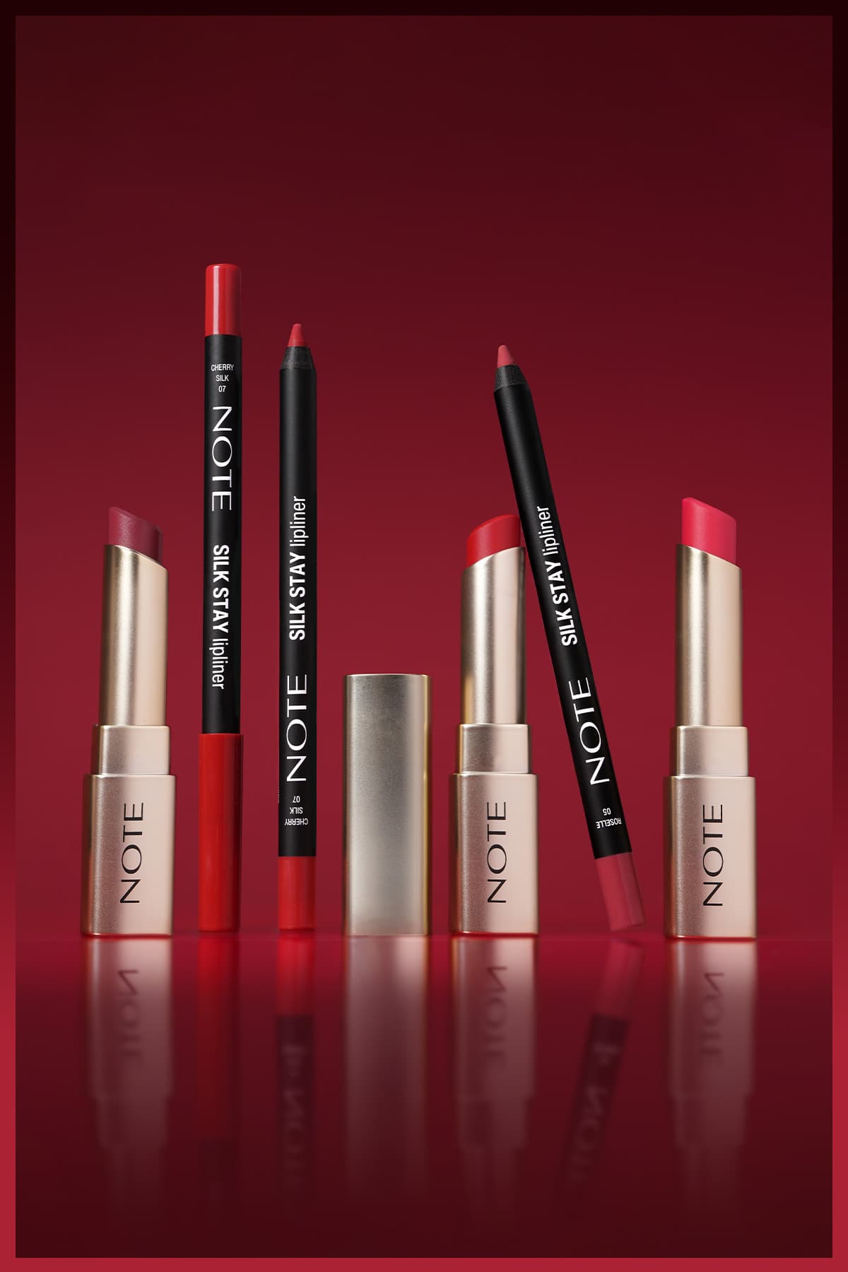 رژ لب Note Cosmetics مات ماندگار Iconic Matte مدل 103 Charming نود رژ لب Note Cosmetics مات ماندگار Iconic Matte مدل 103 Charming نود