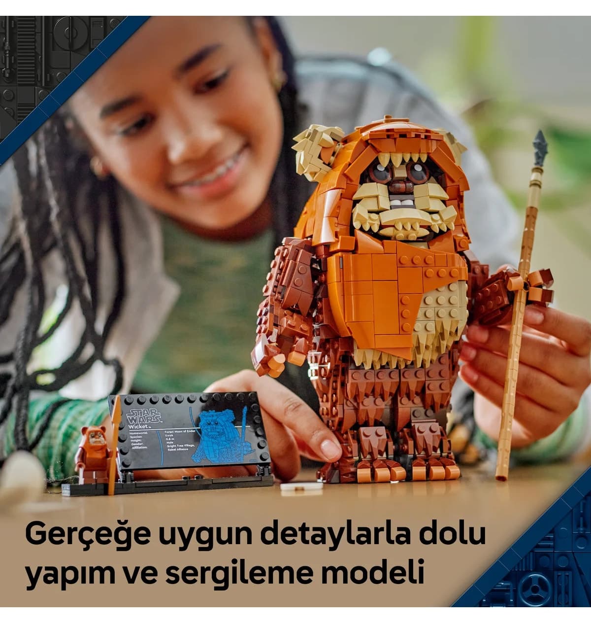 لگو Star Wars Ewok Wicket 1010 قطعه مدل 75430 لگو Star Wars Ewok Wicket 1010 قطعه مدل 75430