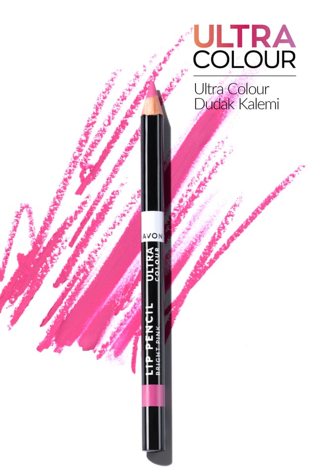 مداد لب Avon Ultra Colour Linerbright صورتی مداد لب Avon Ultra Colour Linerbright صورتی