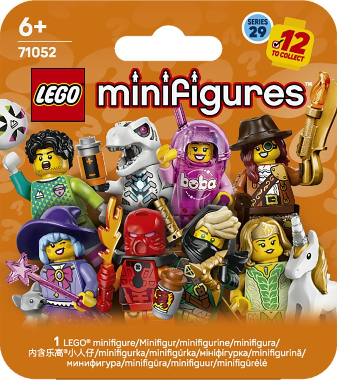 لگو Minifigures سری 29 مدل 71052-6 با 8 قطعه لگو Minifigures سری 29 مدل 71052-6 با 8 قطعه