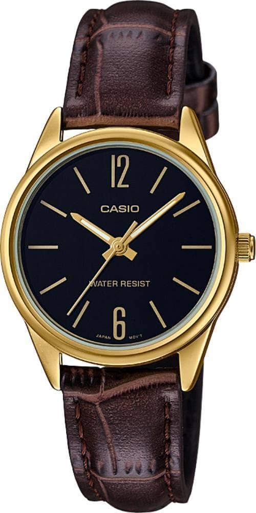 ساعت مچی زنانه Casio آنالوگ طلایی مدل LTP-V005GL-1BUDF ساعت مچی زنانه Casio آنالوگ طلایی مدل LTP-V005GL-1BUDF