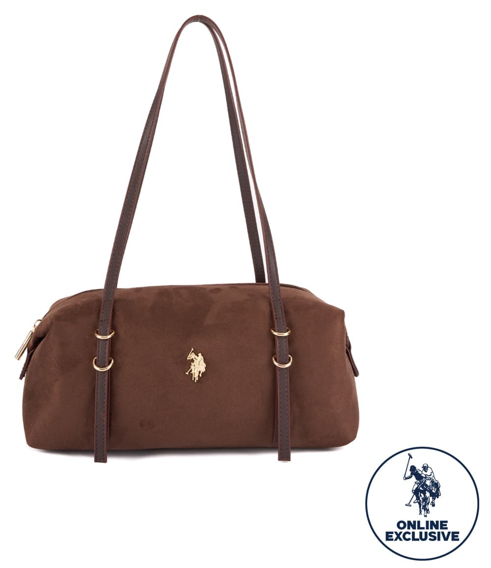 کیف دوشی زنانه U.S. Polo Assn. قهوهای مدل US26311 کیف دوشی زنانه U.S. Polo Assn. قهوهای مدل US26311
