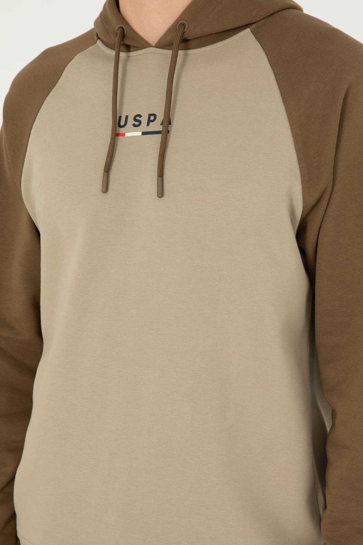 سوئیشرت مردانه U.S. Polo Assn. خاکی روشن مدل 50293358-VR183 سوئیشرت مردانه U.S. Polo Assn. خاکی روشن مدل 50293358-VR183