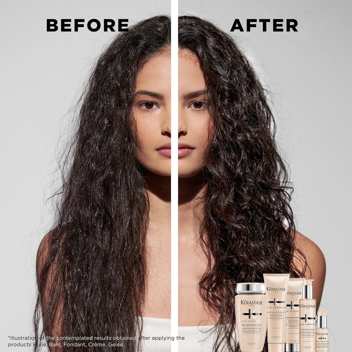 ژل کرم حالت دهنده موی فر Kérastase Curl Manifesto ضد وز 150ml ژل کرم حالت دهنده موی فر Kérastase Curl Manifesto ضد وز 150ml