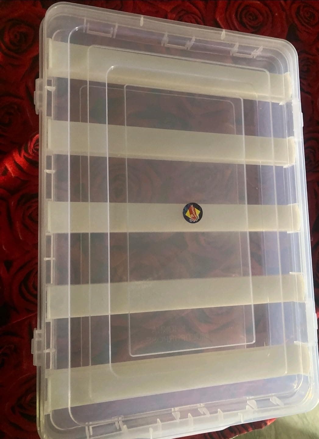 جعبه نگهداری النگو زنانه و دخترانه AA and ZS پلاستیکی شفاف با 5 میله جداشدنی بزرگ جعبه نگهداری النگو زنانه و دخترانه AA and ZS پلاستیکی شفاف با 5 میله جداشدنی بزرگ