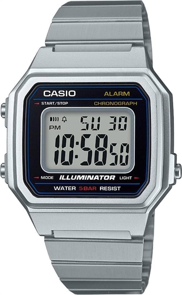 ساعت مچی دیجیتال یونیسکس Casio رترو خاکستری مدل B650WD-1ADF ساعت مچی دیجیتال یونیسکس Casio رترو خاکستری مدل B650WD-1ADF